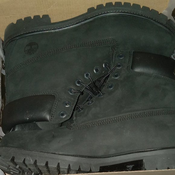 New Black Timberlands main image 5